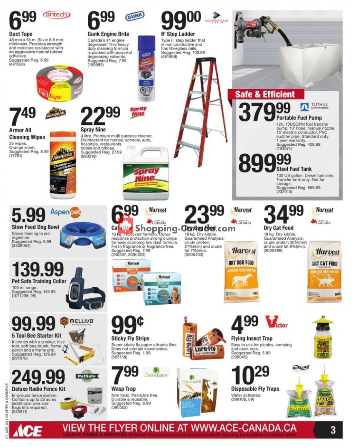 Ace Hardware flyer from Friday July 16, 2021 to Sunday July 25, 2021 - page 3