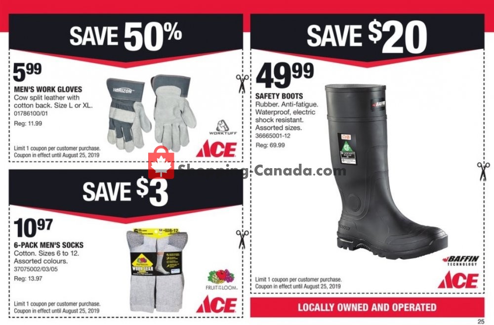 Ace Hardware flyer from Thursday August 1, 2019 to Sunday August 25, 2019 - page 25
