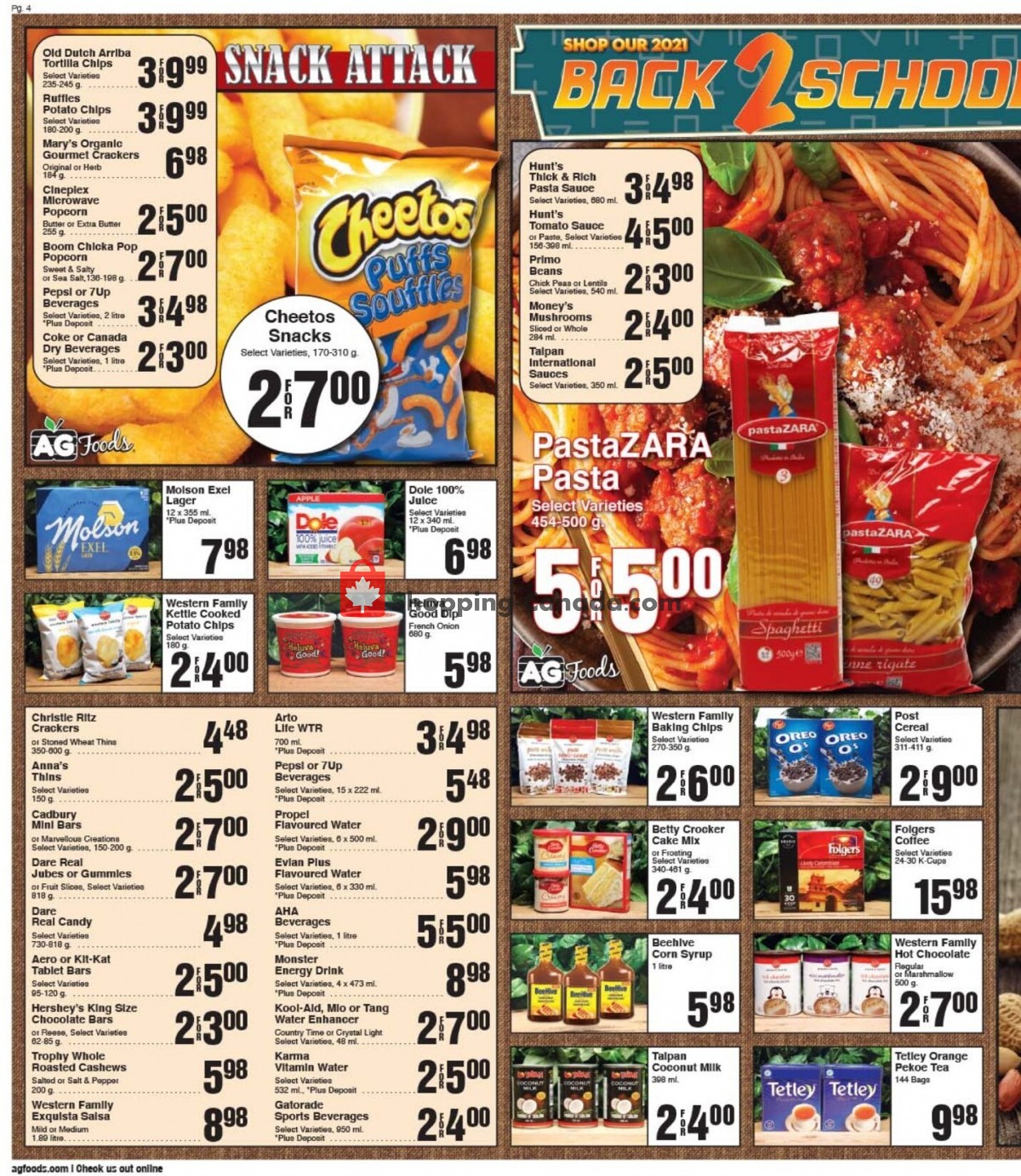 AG Foods flyer from Friday September 3, 2021 to Thursday September 9, 2021 - page 4