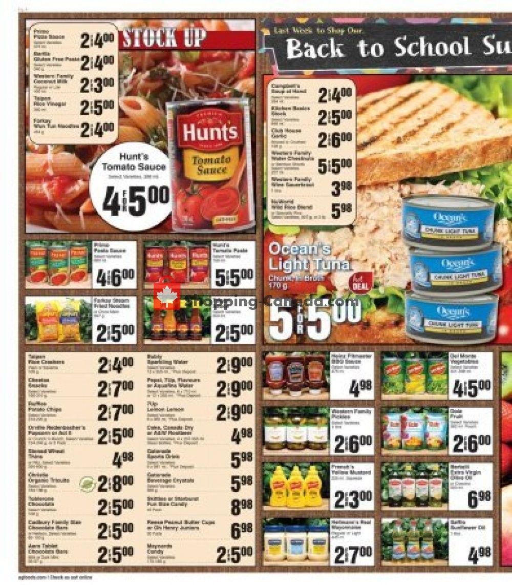AG Foods flyer from Sunday September 8, 2019 to Saturday September 14, 2019 - page 4