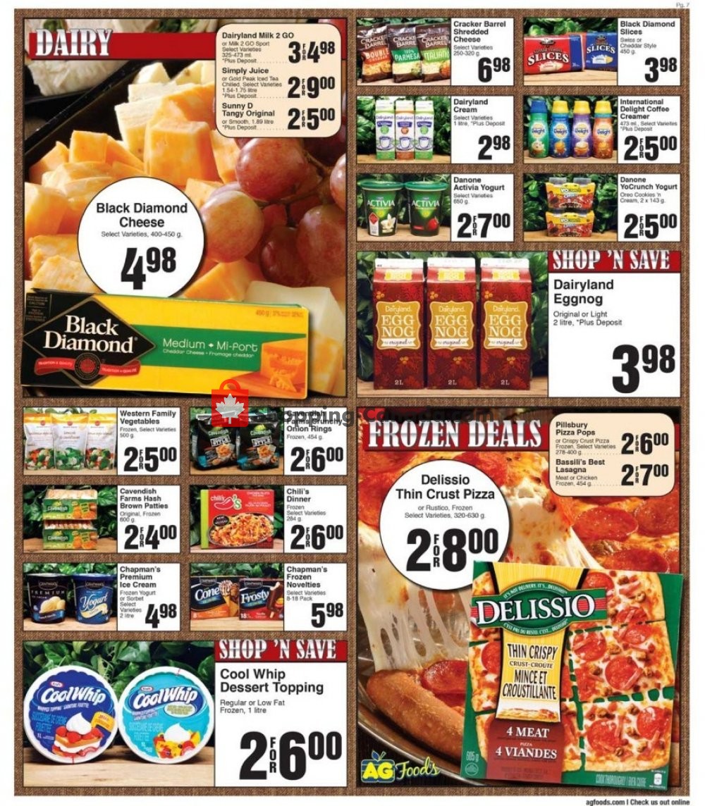 AG Foods flyer from Sunday November 25, 2018 to Saturday December 1, 2018 - page 7