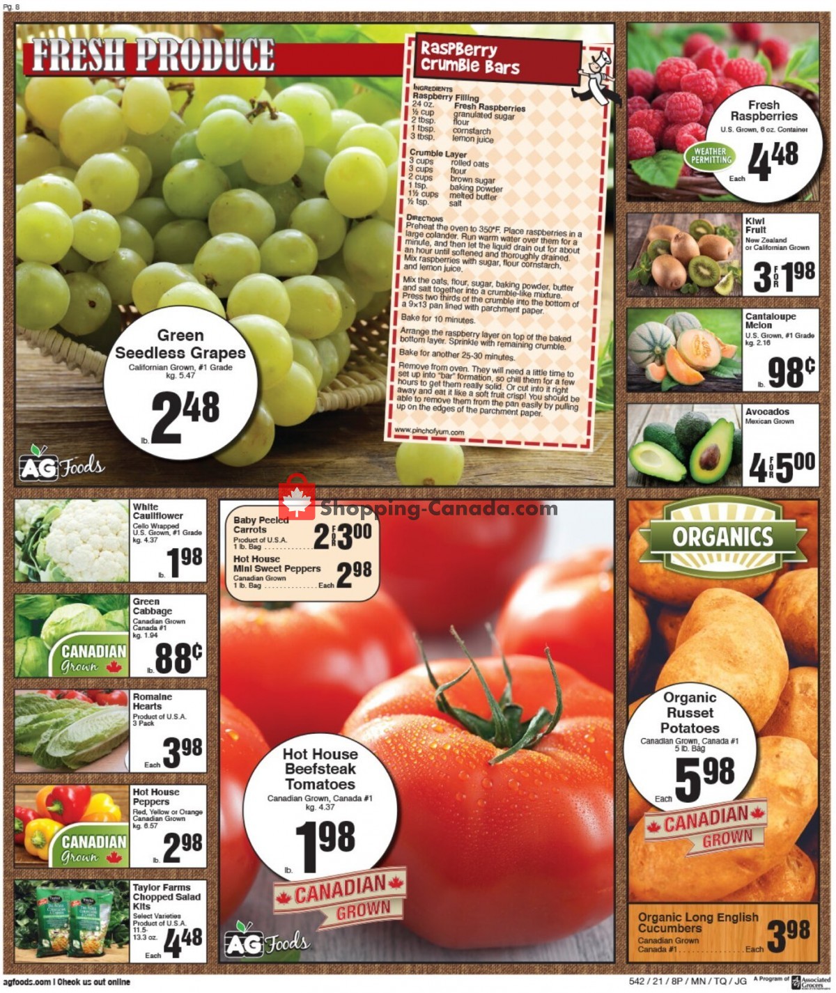 AG Foods flyer from Friday October 8, 2021 to Thursday October 14, 2021 - page 8
