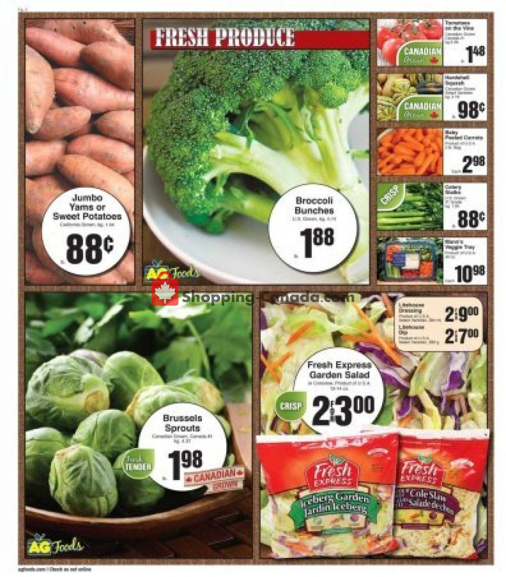 AG Foods flyer from Sunday October 28, 2018 to Thursday October 4, 2018 - page 2