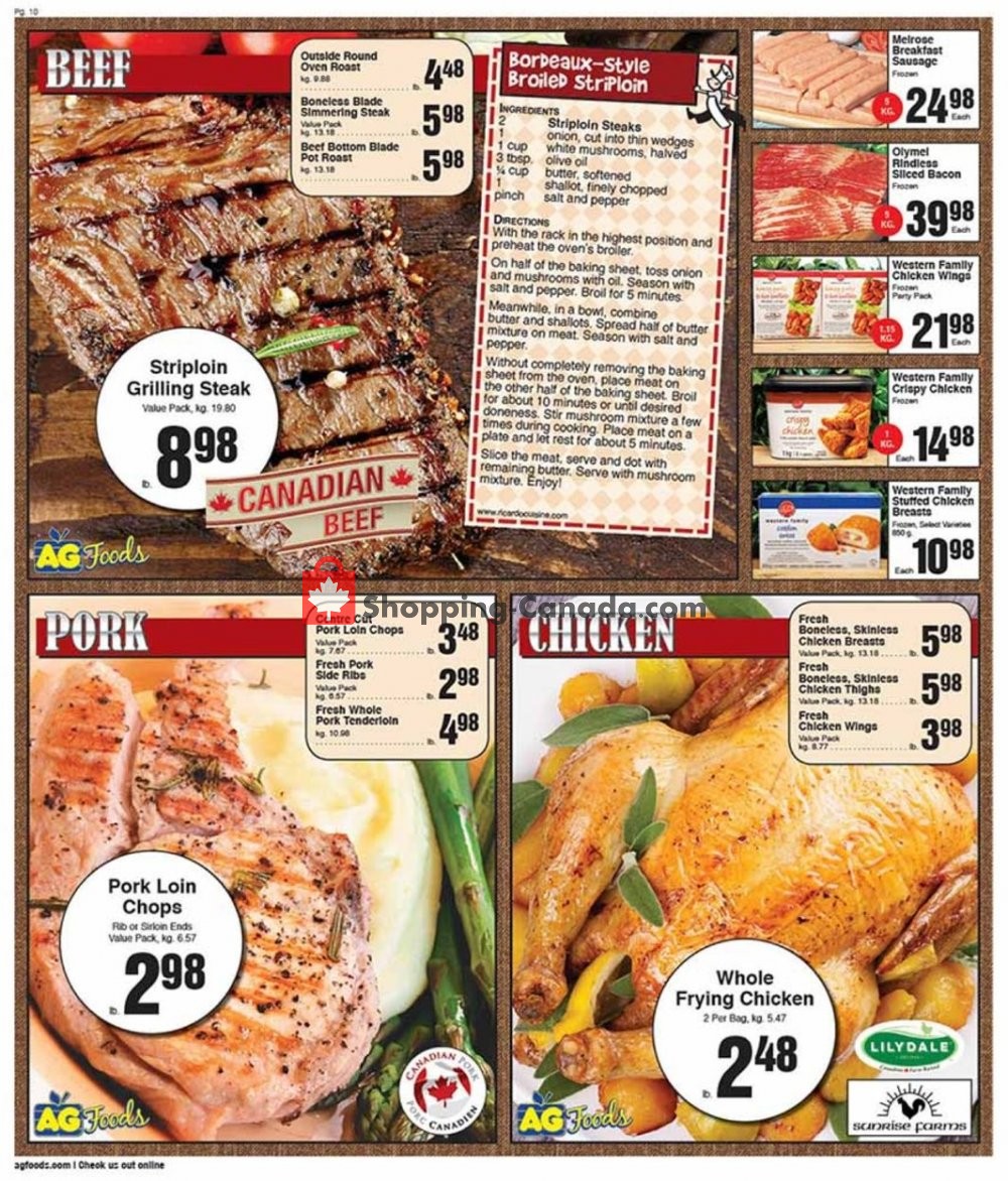 AG Foods flyer from Sunday October 20, 2019 to Saturday November 2, 2019 - page 10
