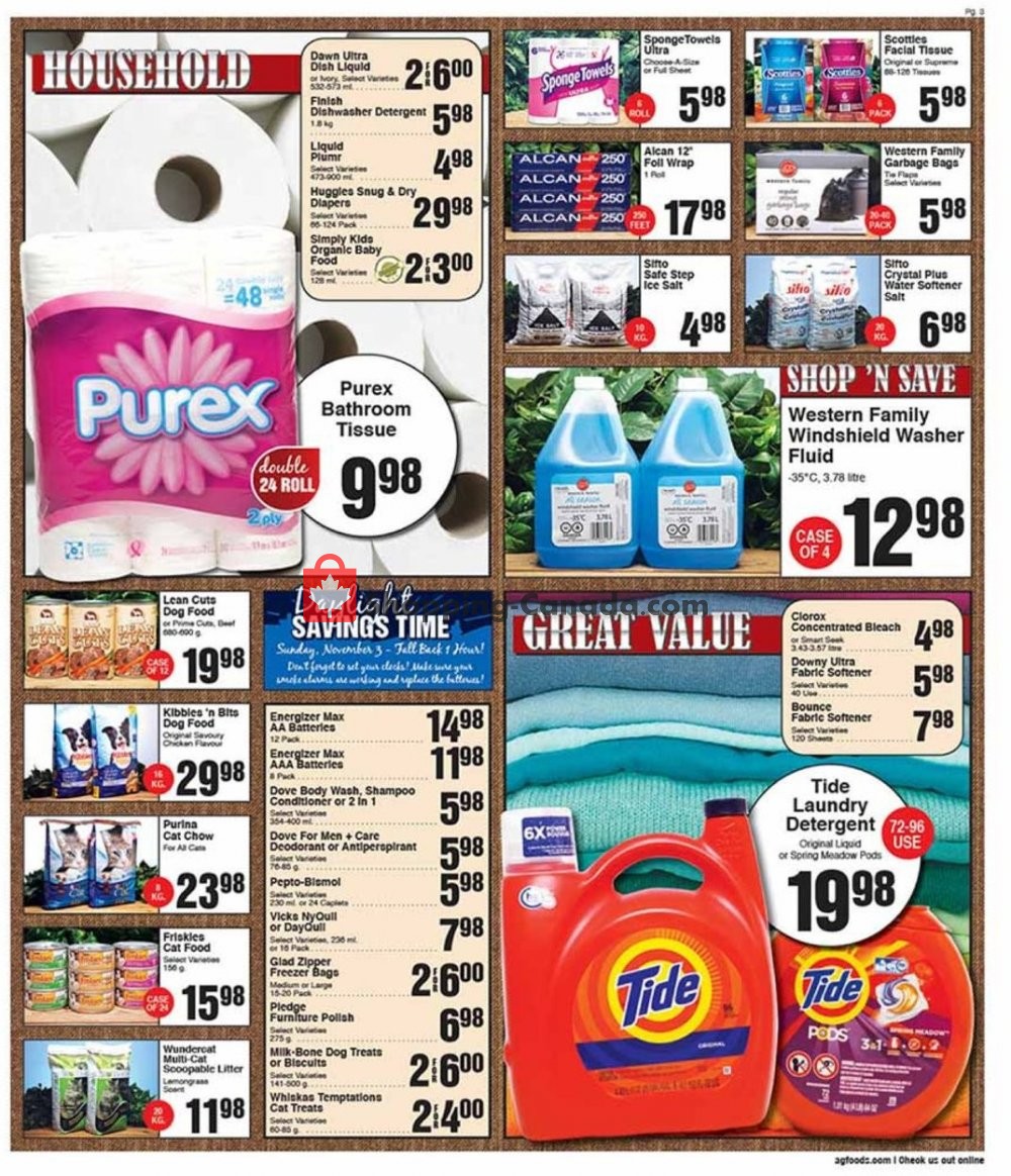 AG Foods flyer from Sunday October 20, 2019 to Saturday November 2, 2019 - page 3