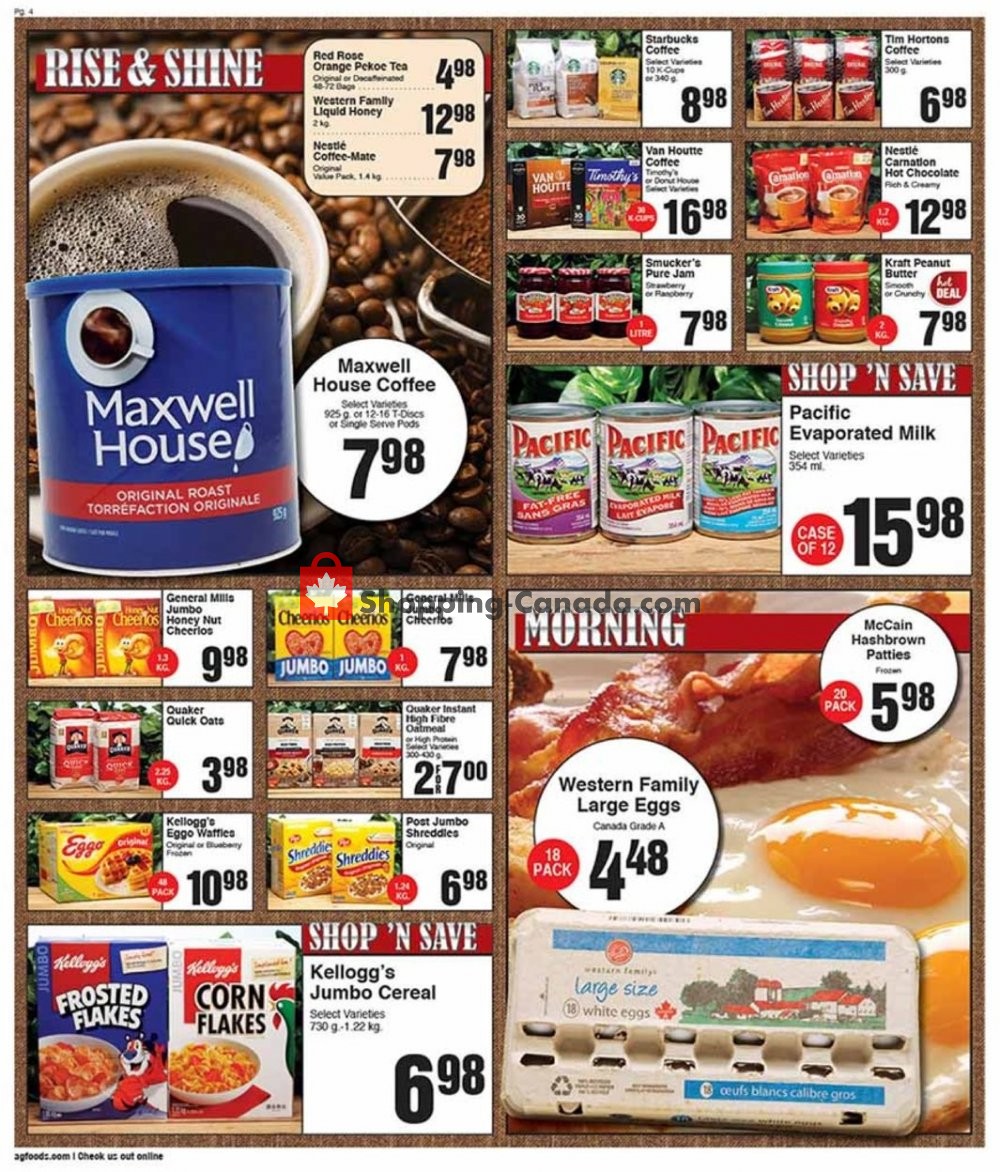 AG Foods flyer from Sunday October 20, 2019 to Saturday November 2, 2019 - page 4