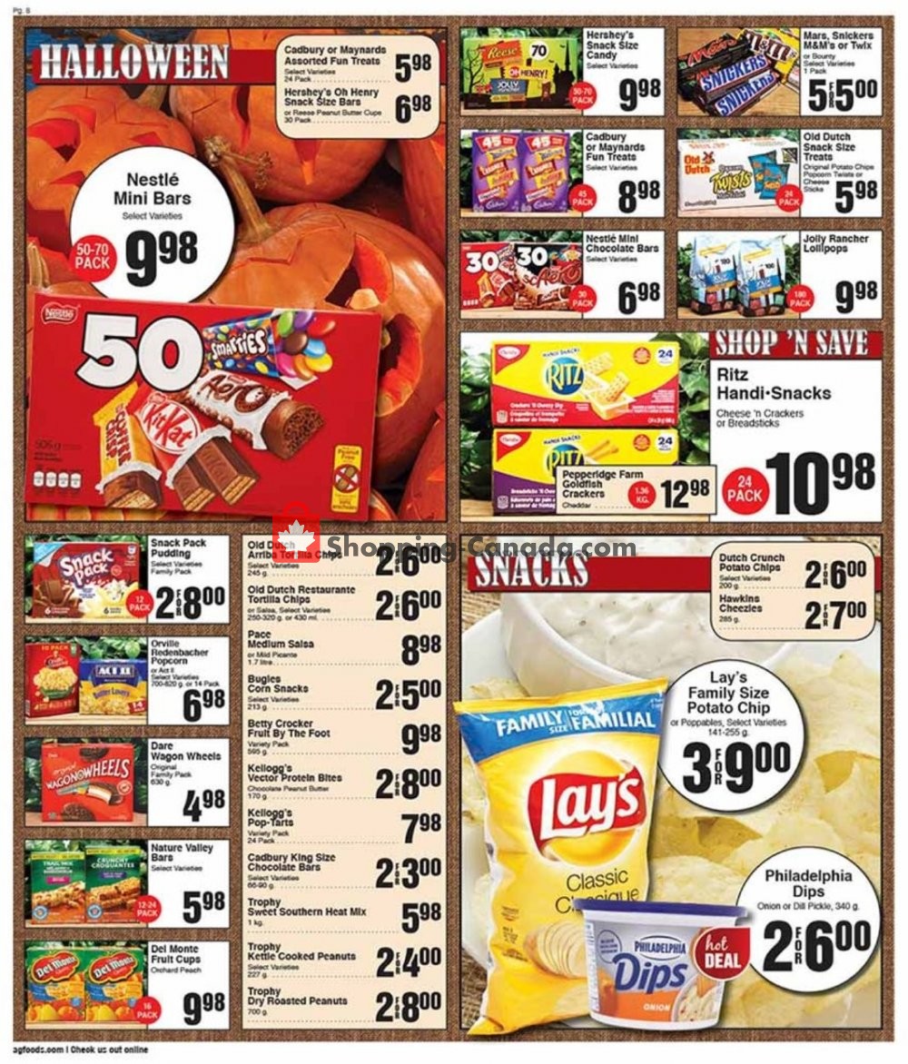 AG Foods flyer from Sunday October 20, 2019 to Saturday November 2, 2019 - page 8