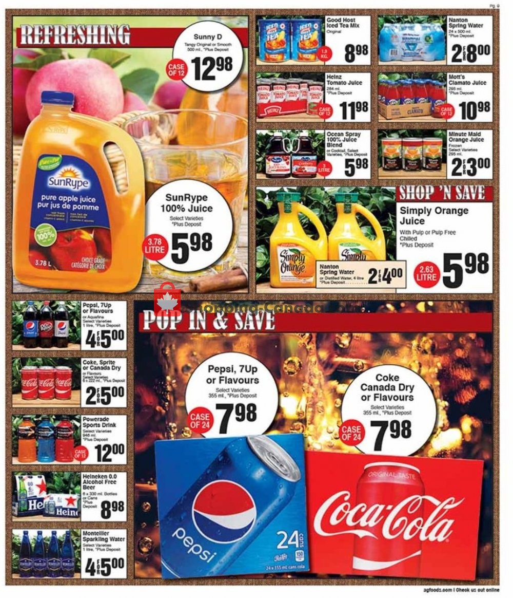 AG Foods flyer from Sunday October 20, 2019 to Saturday November 2, 2019 - page 9