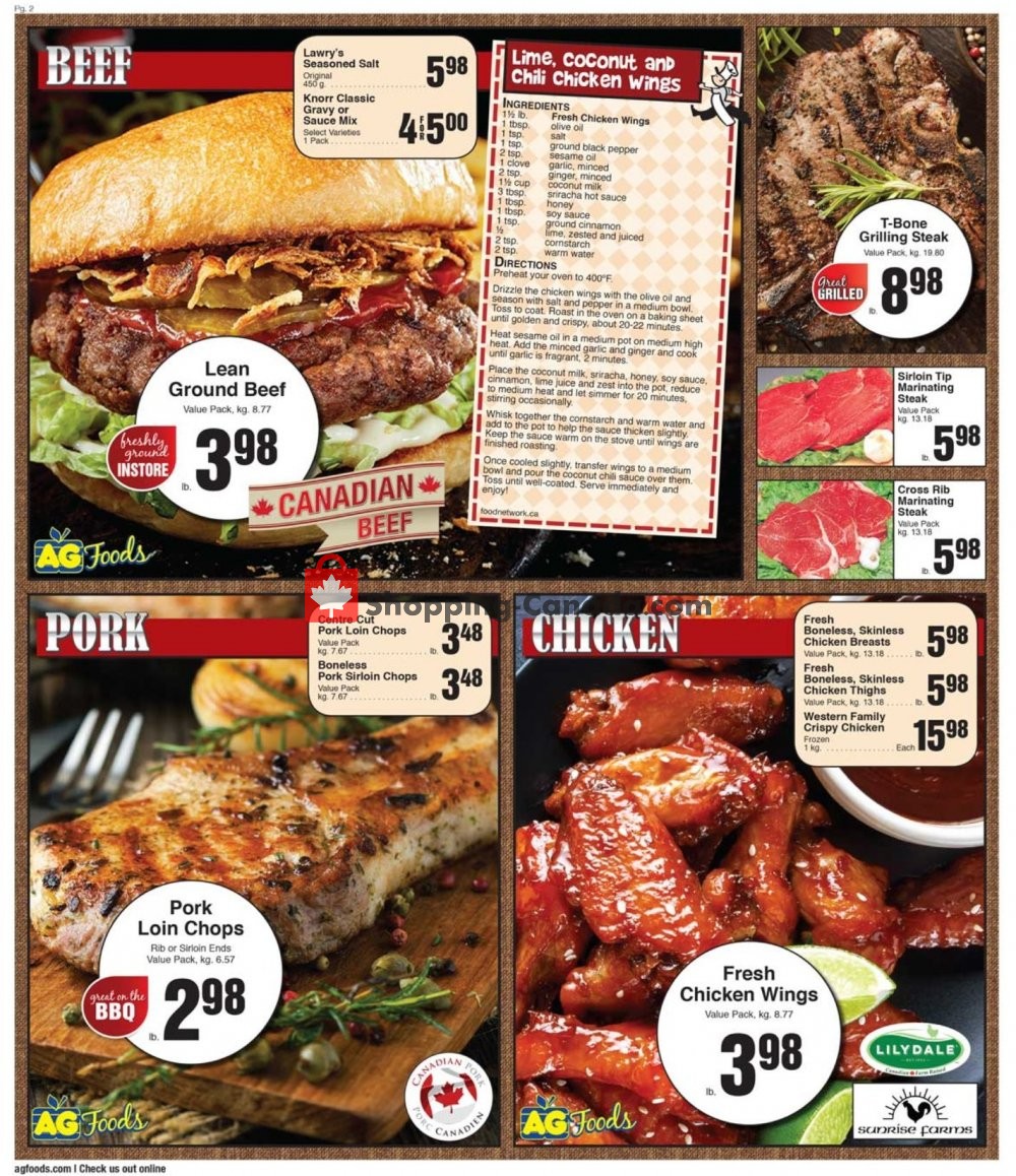 AG Foods flyer from Friday July 19, 2019 to Thursday July 25, 2019 - page 2
