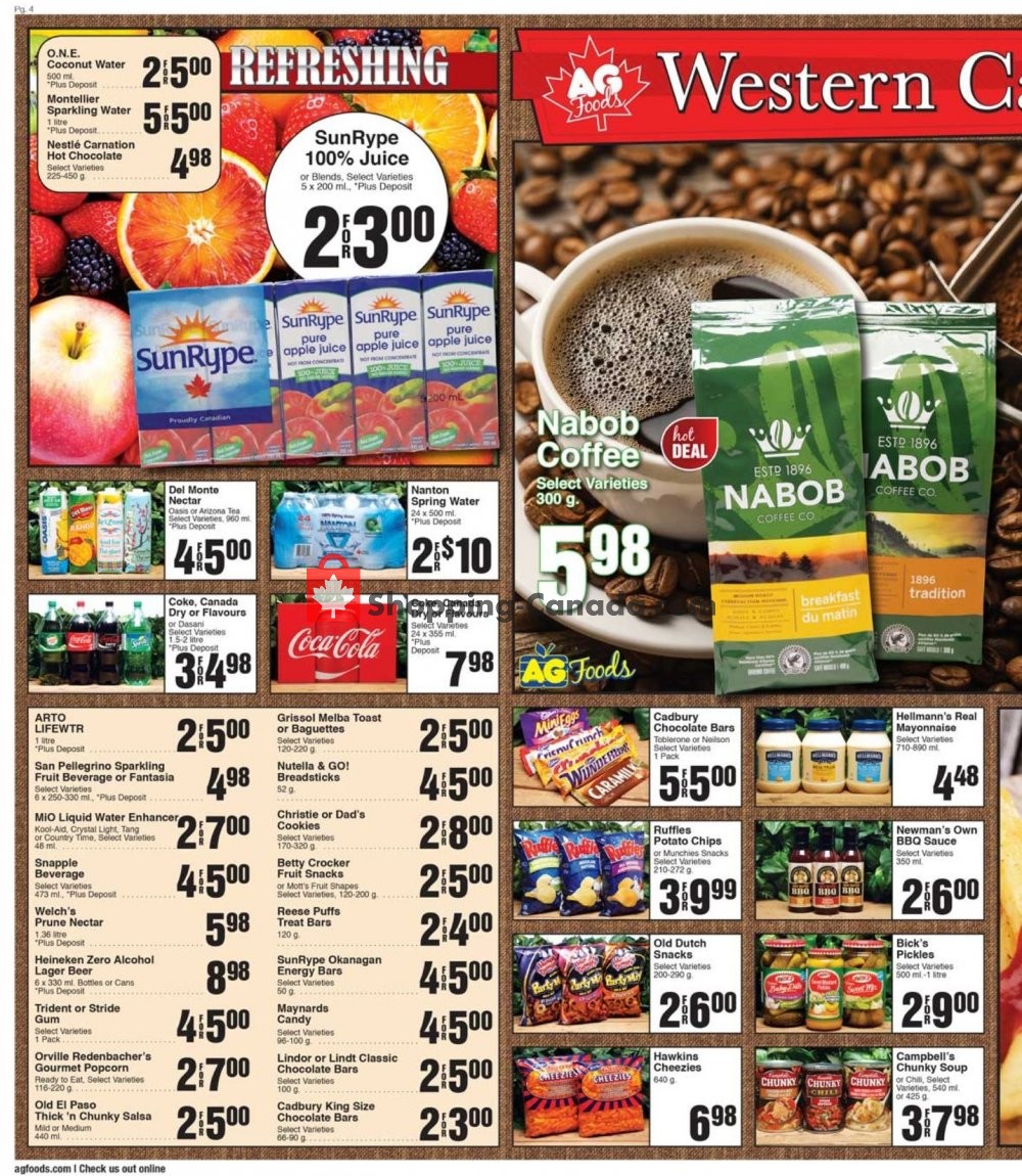 AG Foods flyer from Friday July 19, 2019 to Thursday July 25, 2019 - page 4