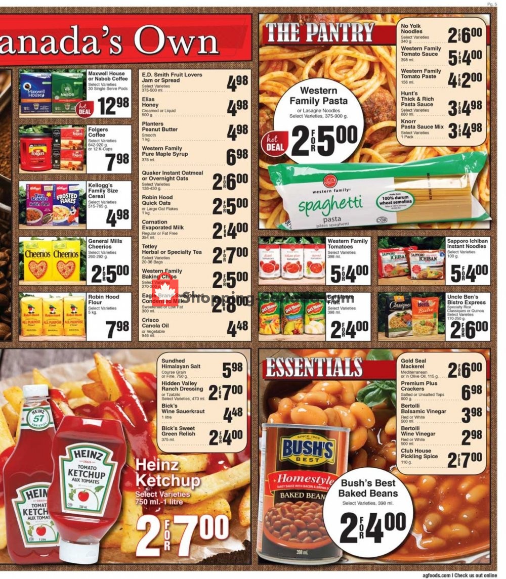 AG Foods flyer from Friday July 19, 2019 to Thursday July 25, 2019 - page 5