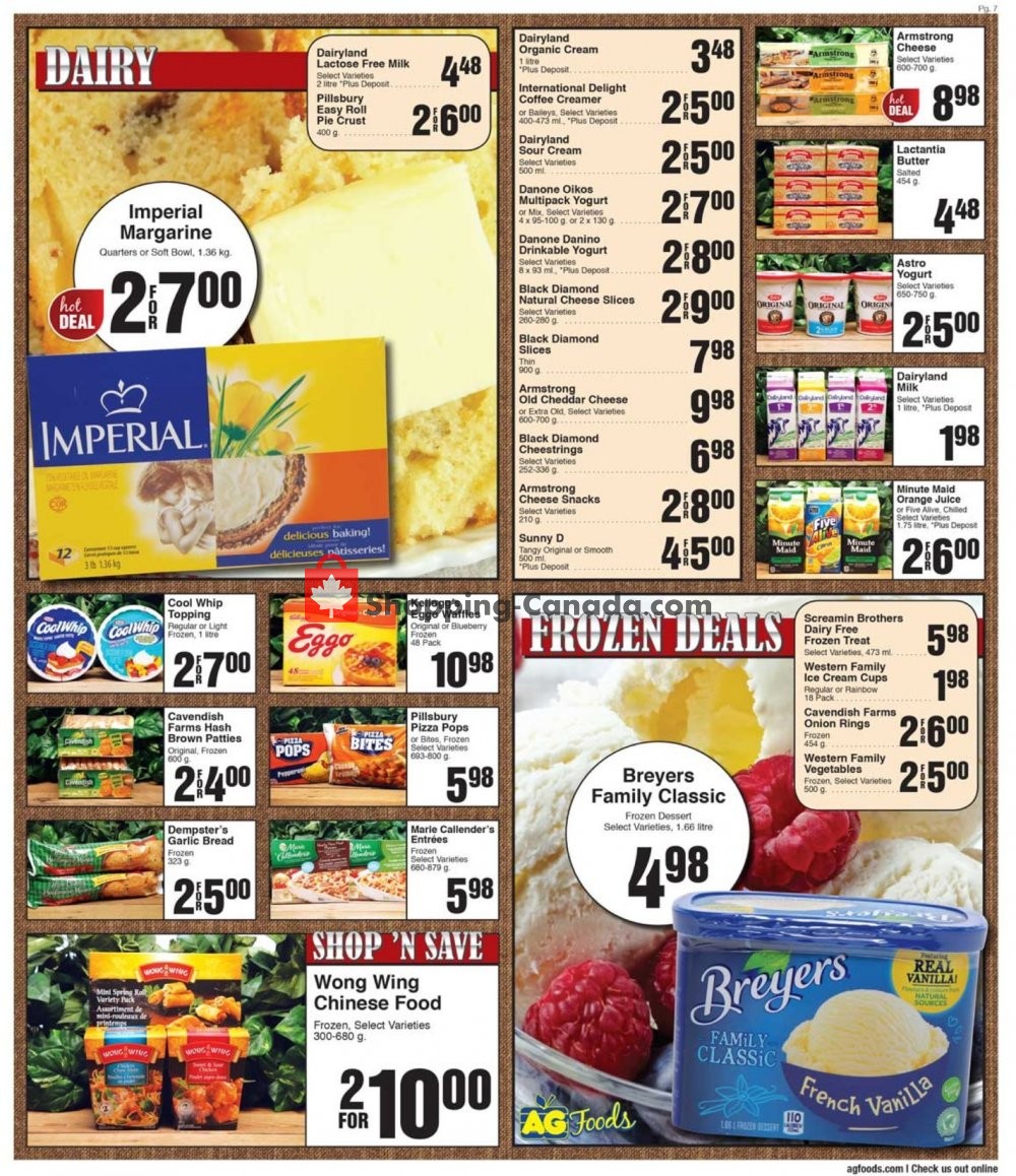 AG Foods flyer from Friday July 19, 2019 to Thursday July 25, 2019 - page 7