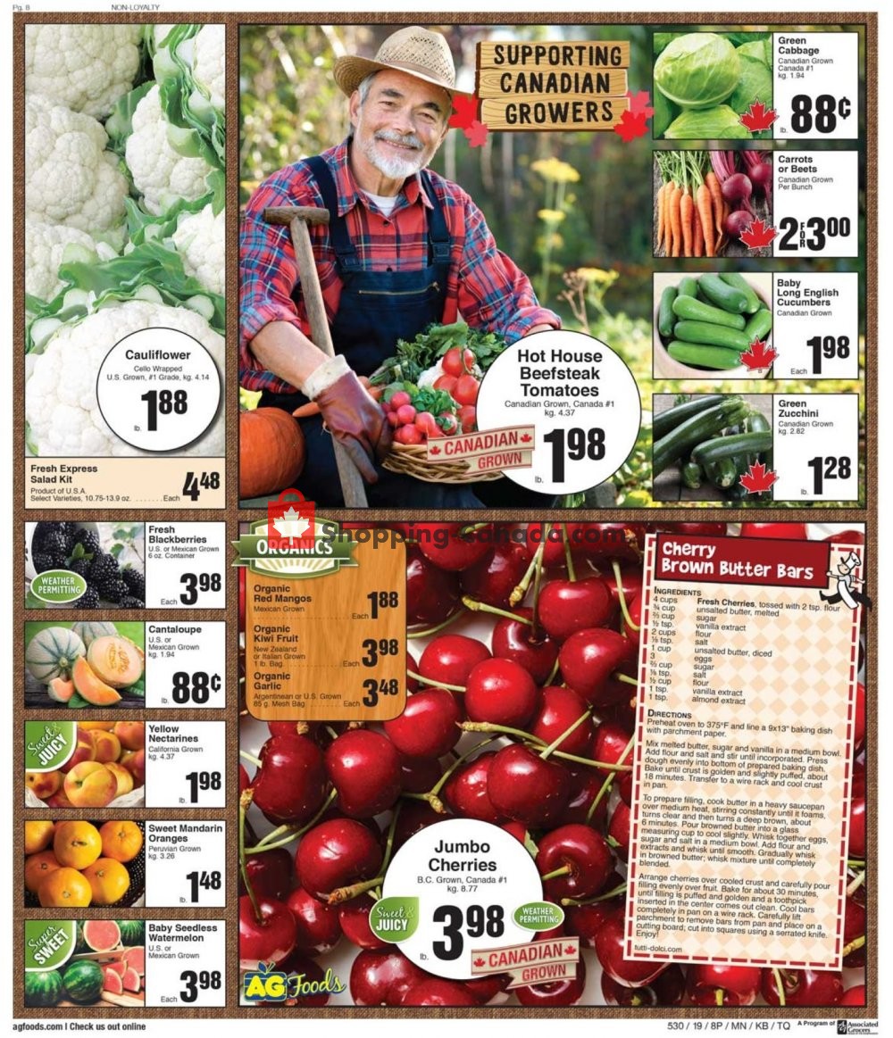 AG Foods flyer from Friday July 19, 2019 to Thursday July 25, 2019 - page 8