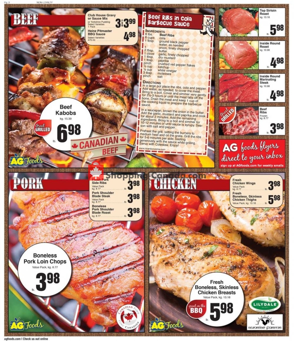 AG Foods flyer from Sunday August 11, 2019 to Saturday August 17, 2019 - page 2
