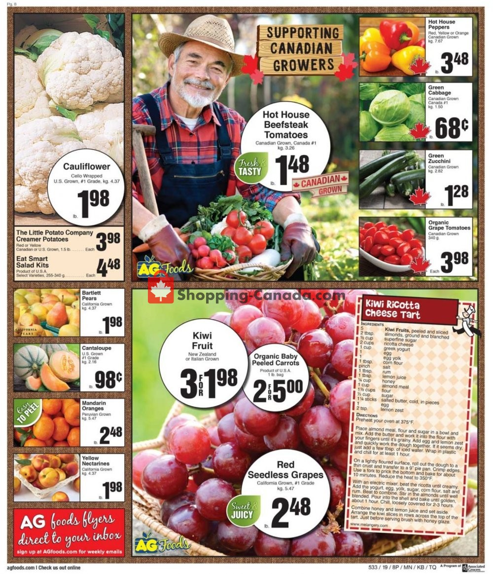AG Foods flyer from Sunday August 11, 2019 to Saturday August 17, 2019 - page 8