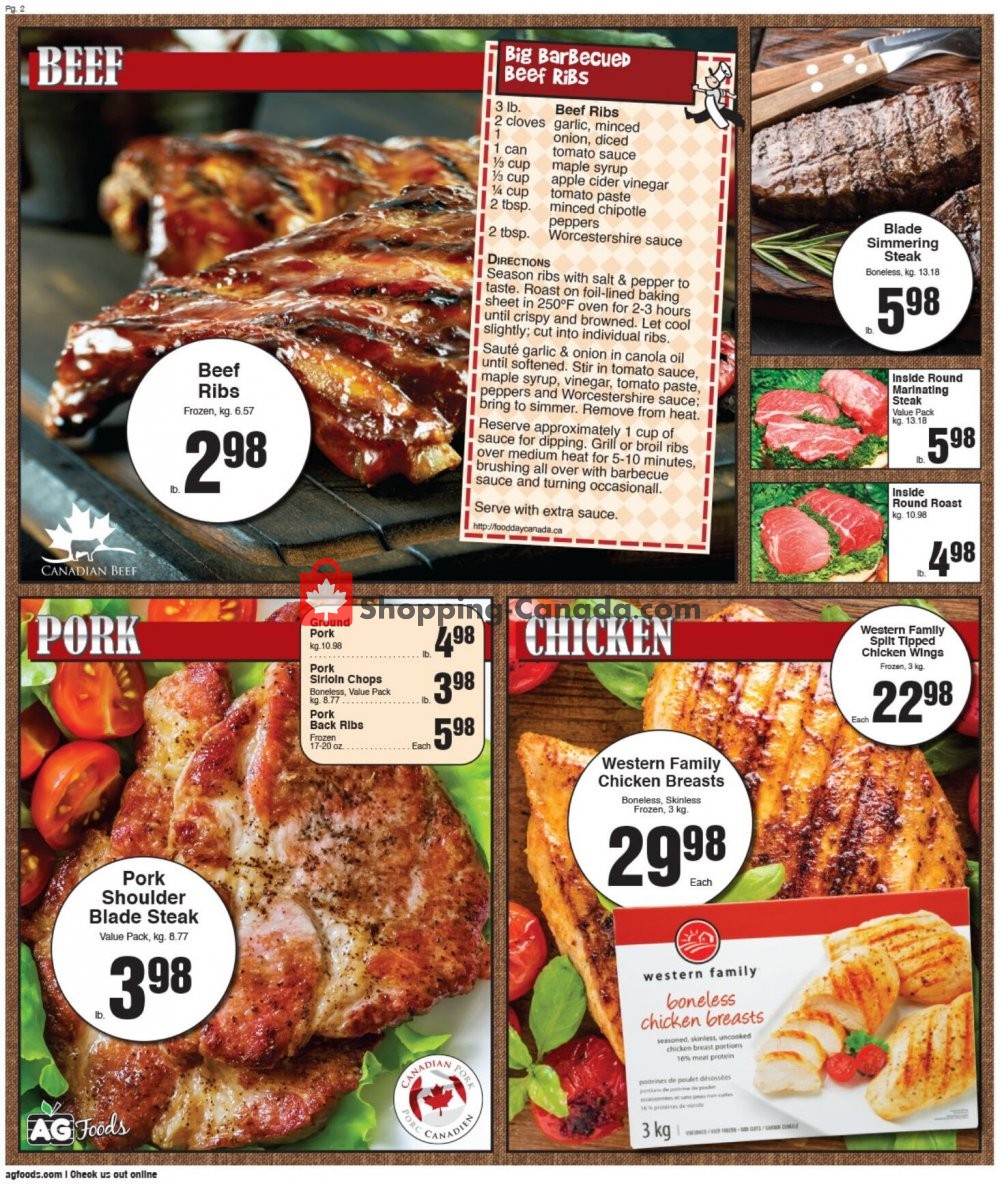 AG Foods flyer from Sunday August 2, 2020 to Saturday August 8, 2020 - page 2