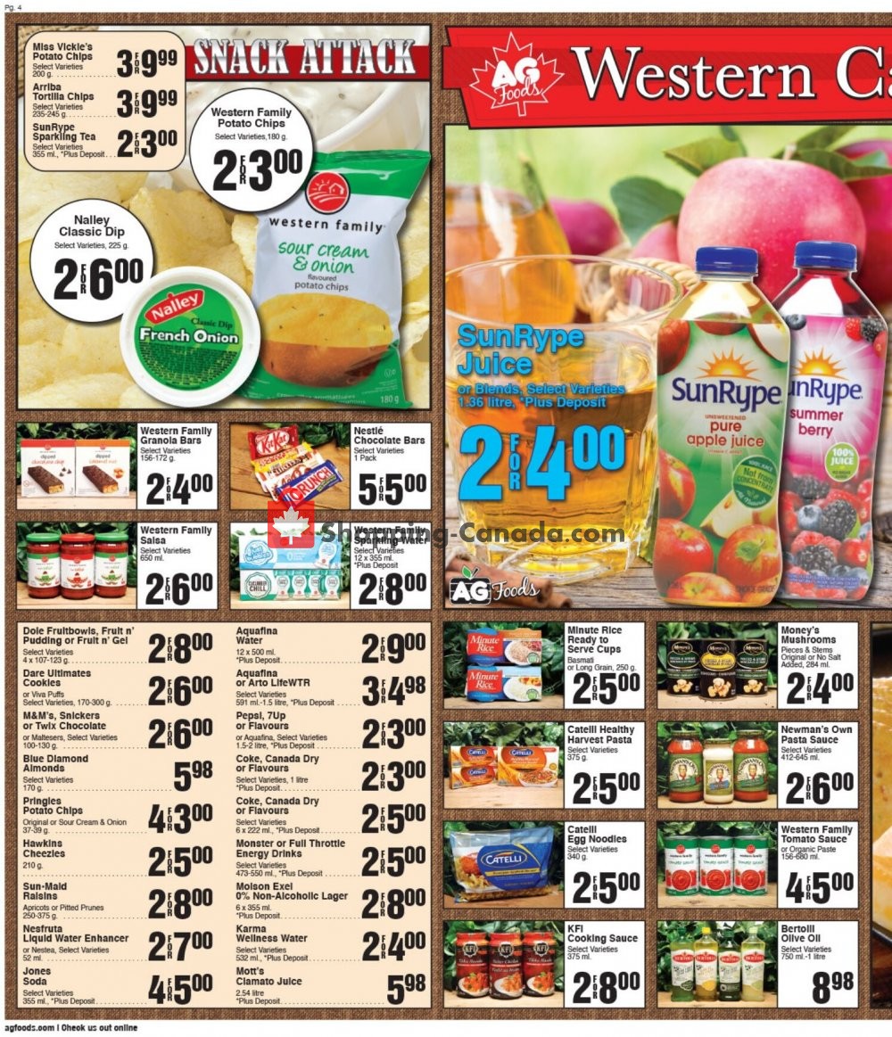 AG Foods flyer from Sunday August 2, 2020 to Saturday August 8, 2020 - page 4
