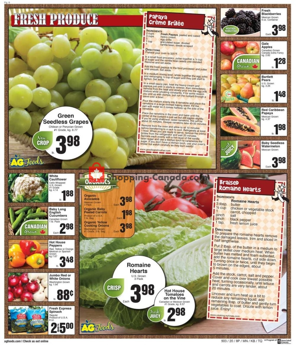 AG Foods flyer from Sunday January 12, 2020 to Saturday January 18, 2020 - page 8