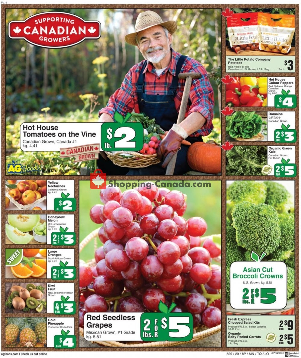AG Foods flyer from Sunday July 12, 2020 to Saturday July 18, 2020 - page 8