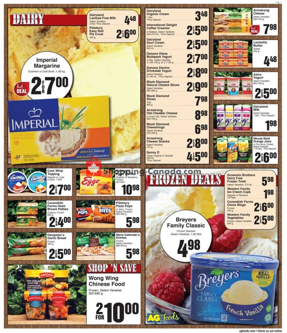 AG Foods flyer from Sunday July 21, 2019 to Saturday July 27, 2019 - page 7