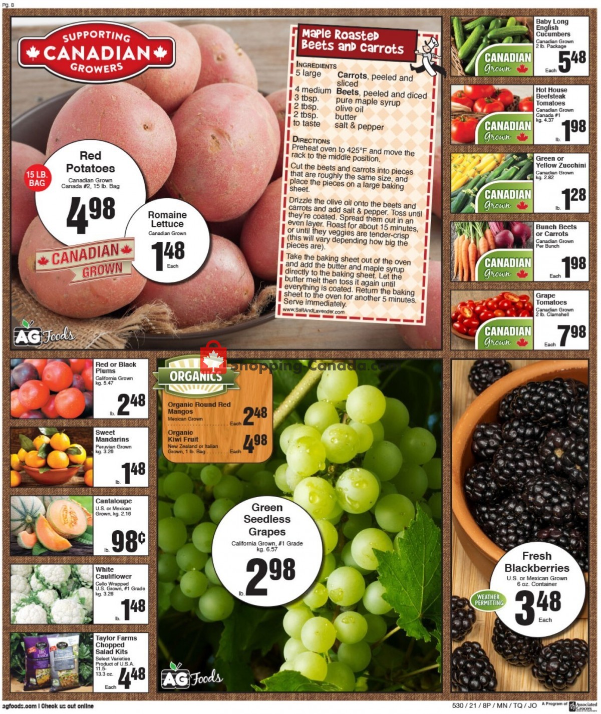 AG Foods flyer from Sunday July 18, 2021 to Saturday July 24, 2021 - page 8