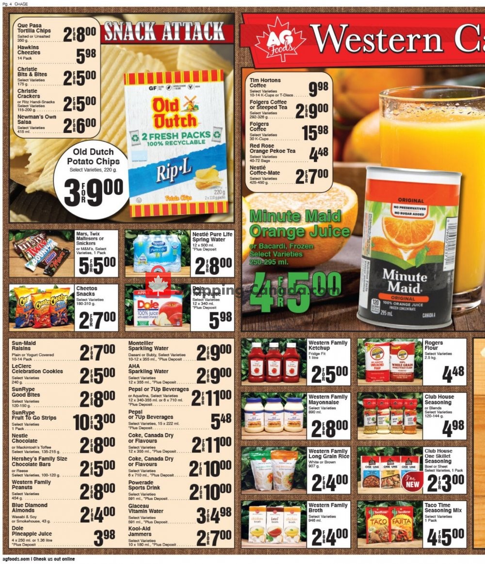 AG Foods flyer from Friday August 7, 2020 to Thursday August 13, 2020 - page 4