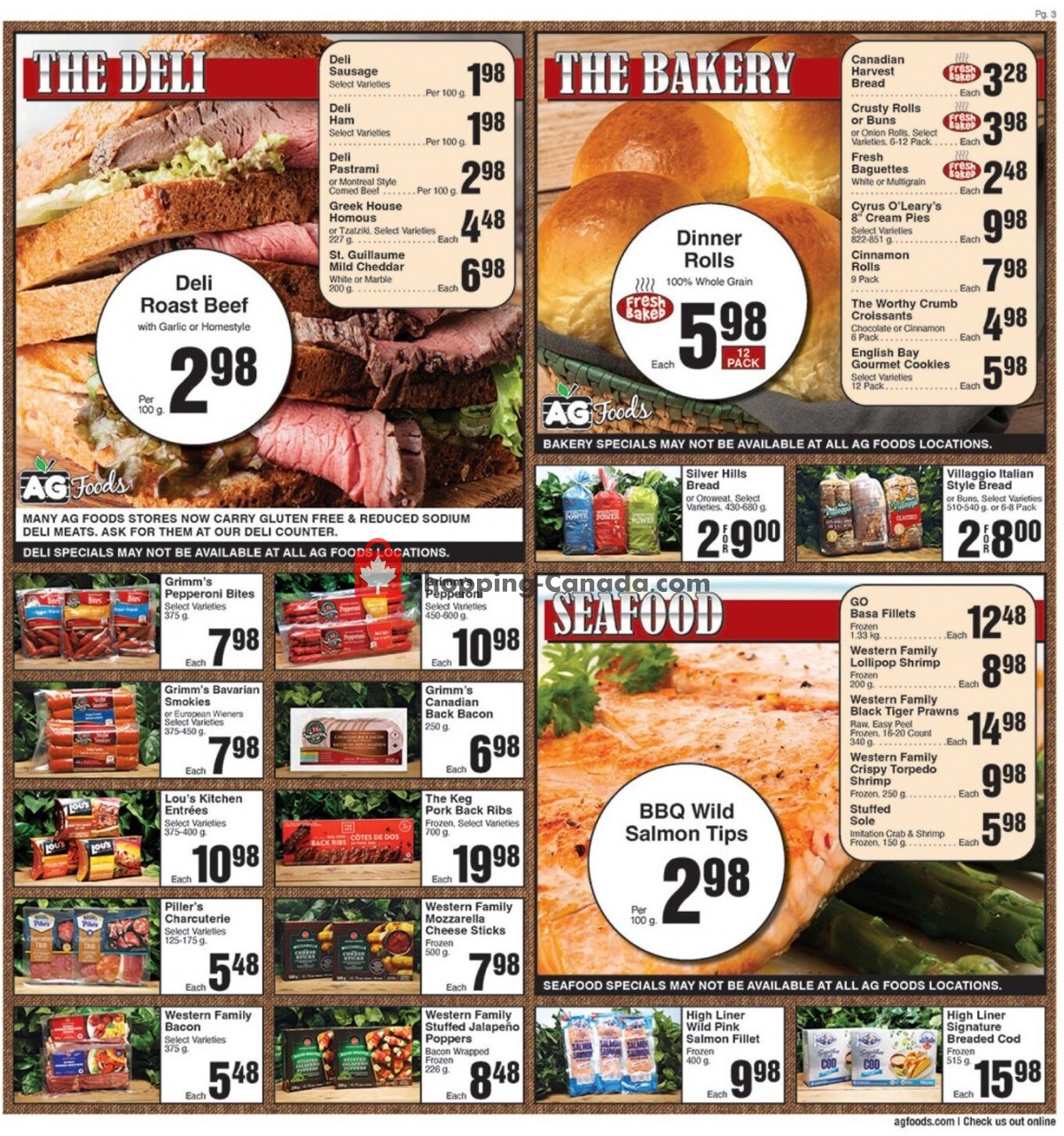 AG Foods flyer from Friday March 17, 2023 to Thursday March 23, 2023 - page 3