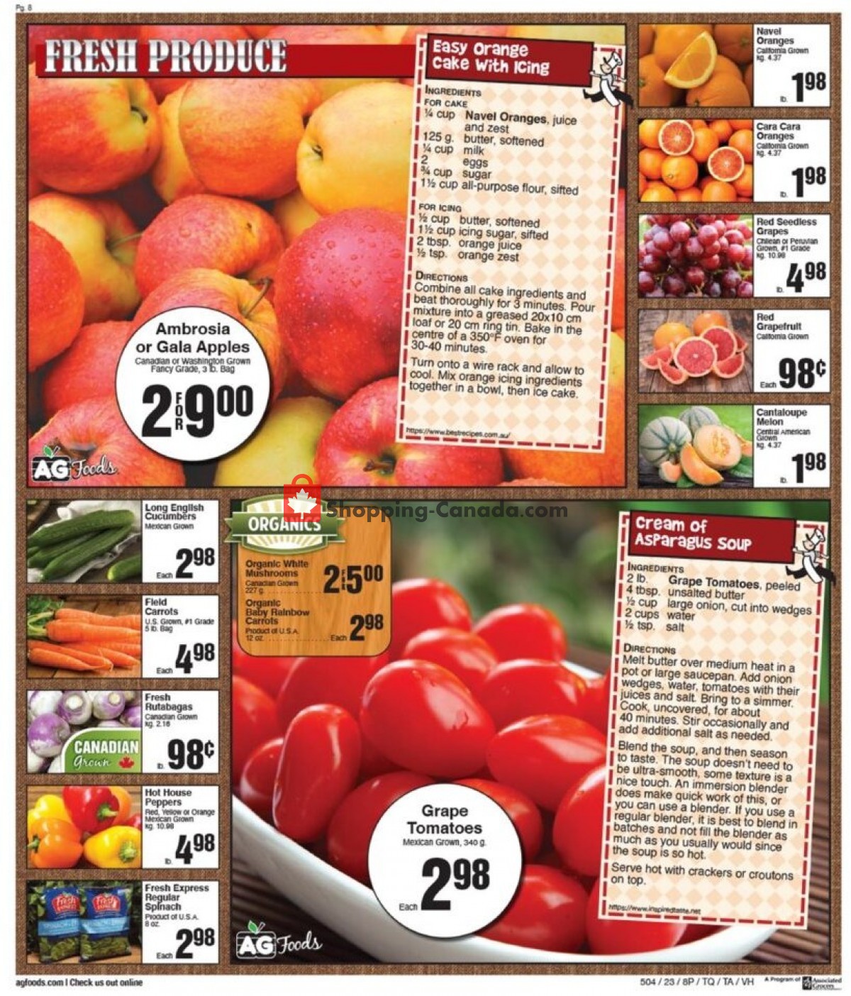 AG Foods flyer from Friday January 20, 2023 to Thursday January 26, 2023 - page 8