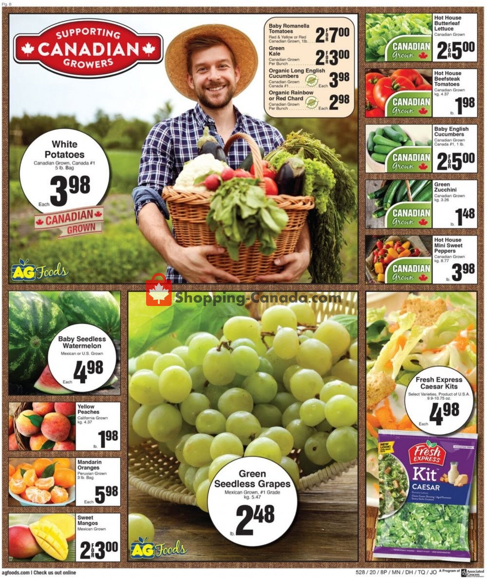 AG Foods flyer from Friday July 3, 2020 to Thursday July 9, 2020 - page 8