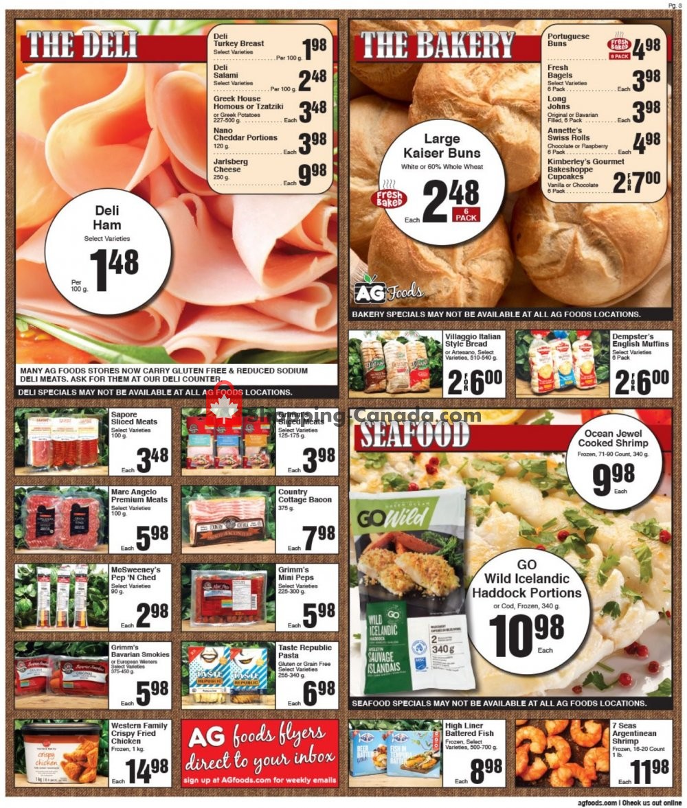 AG Foods flyer from Friday October 9, 2020 to Thursday October 15, 2020 - page 3