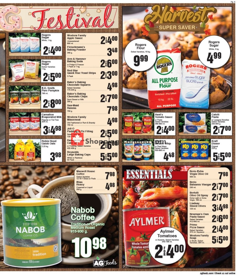AG Foods flyer from Friday October 9, 2020 to Thursday October 15, 2020 - page 5