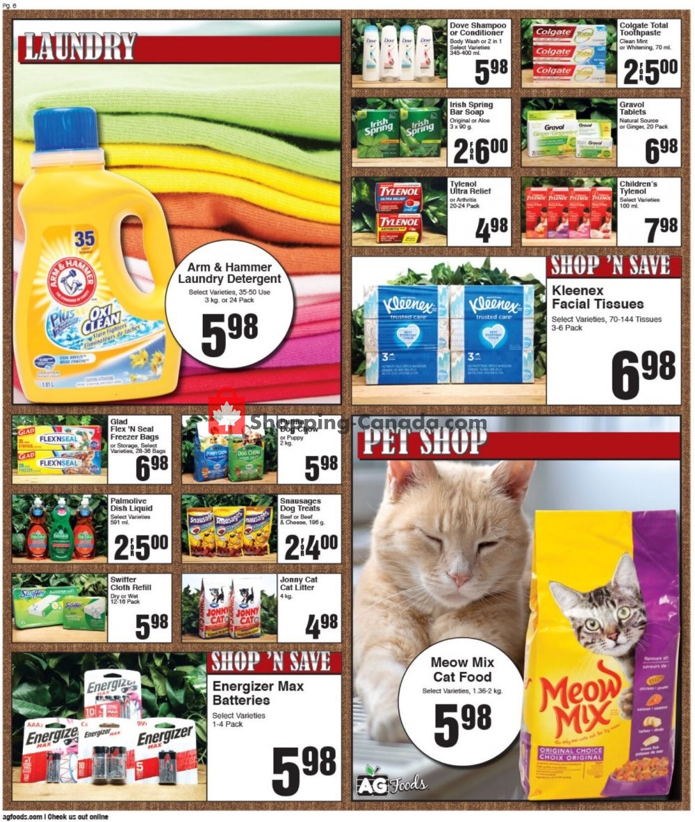 AG Foods flyer from Friday October 9, 2020 to Thursday October 15, 2020 - page 6