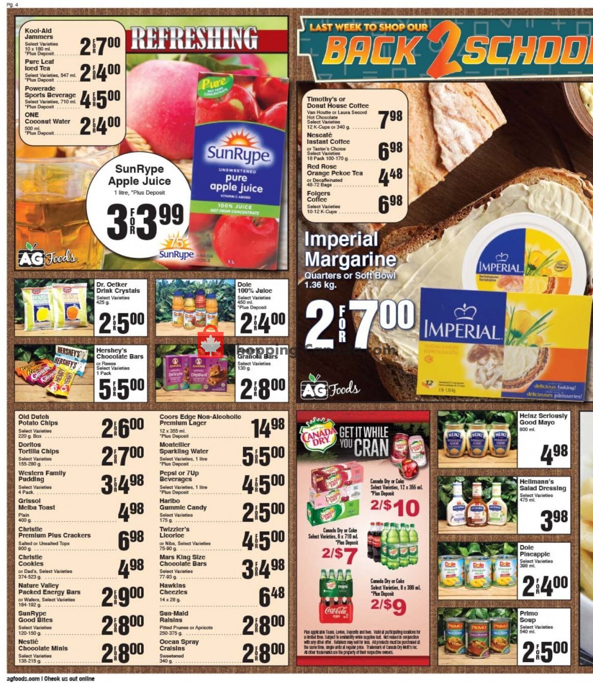 AG Foods flyer from Friday September 10, 2021 to Thursday September 16, 2021 - page 4
