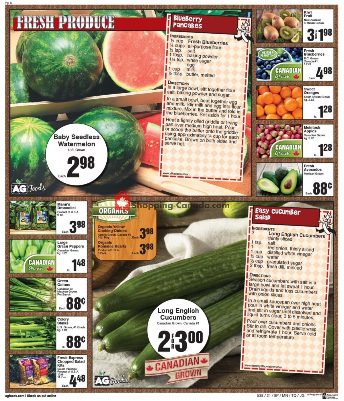 AG Foods flyer from Friday September 10, 2021 to Thursday September 16, 2021 - page 8