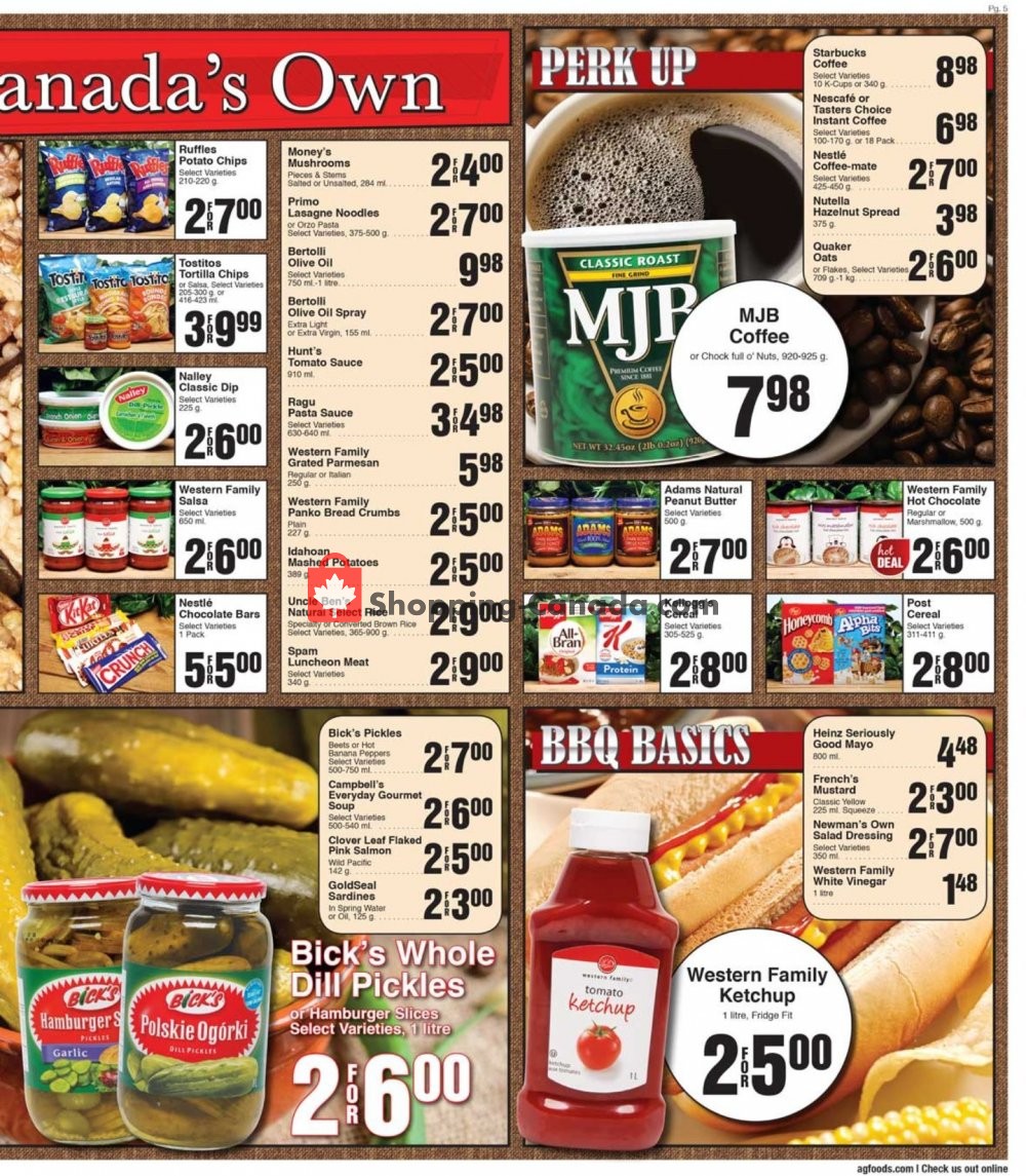 AG Foods flyer from Sunday August 4, 2019 to Saturday August 10, 2019 - page 5