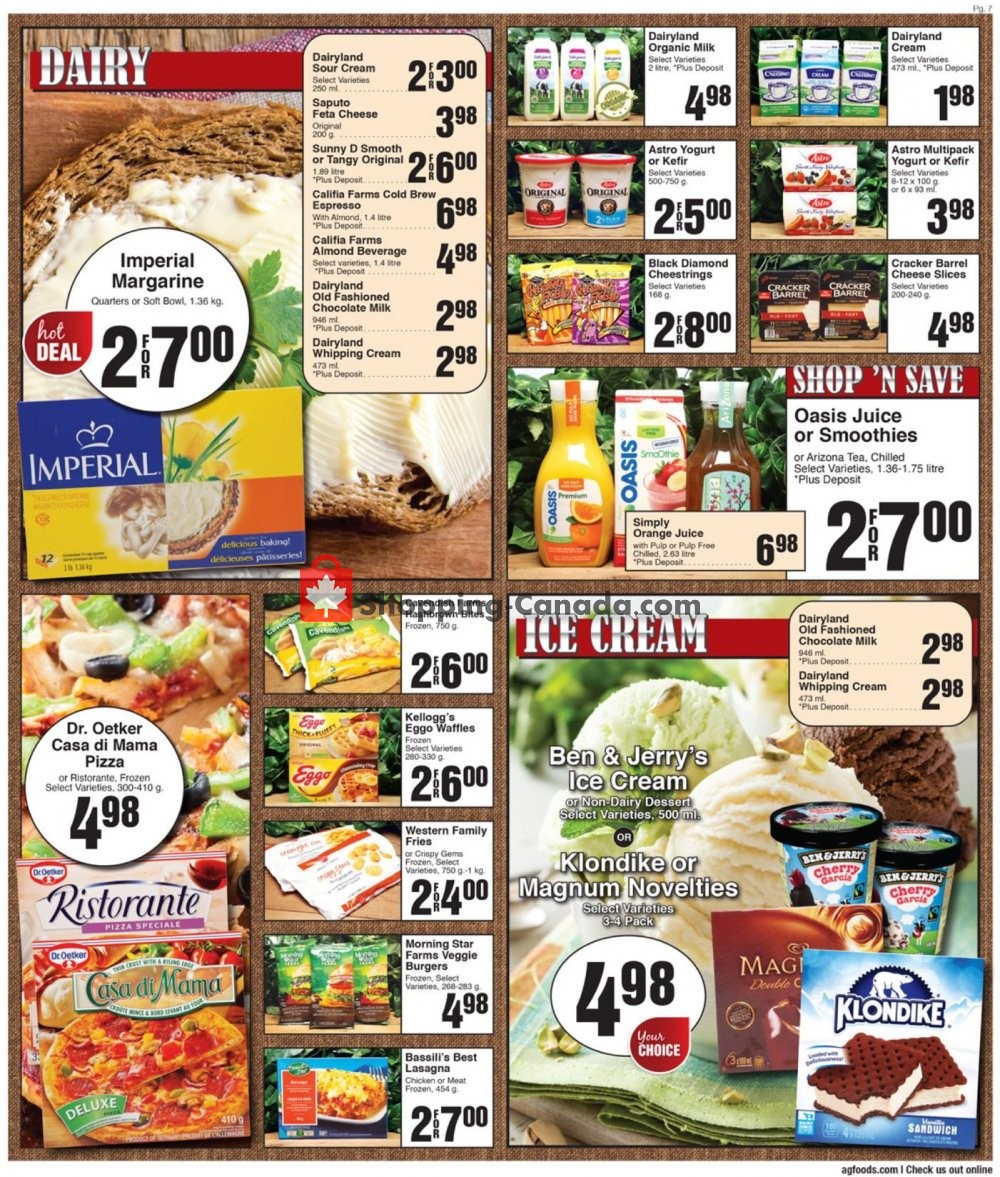 AG Foods flyer from Sunday July 5, 2020 to Saturday July 11, 2020 - page 7