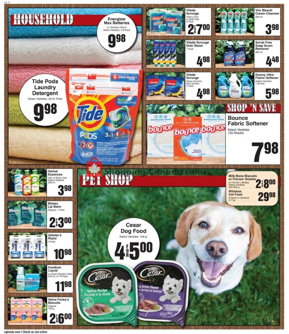 AG Foods flyer from Sunday May 24, 2020 to Saturday May 30, 2020 - page 6