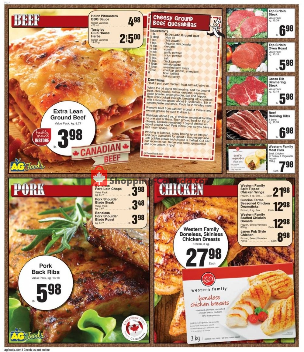 AG Foods flyer from Sunday October 13, 2019 to Saturday October 19, 2019 - page 2