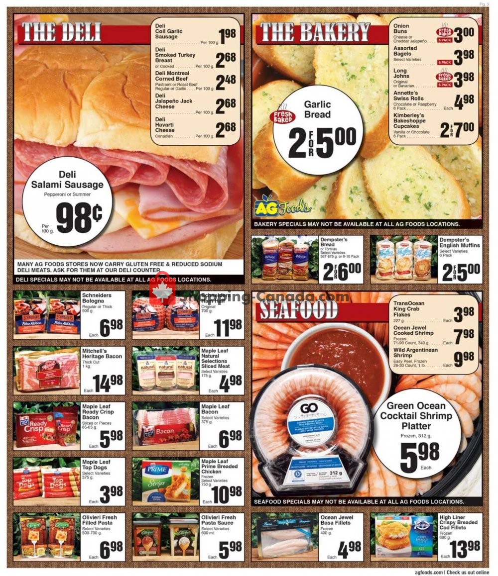 AG Foods flyer from Sunday October 13, 2019 to Saturday October 19, 2019 - page 3