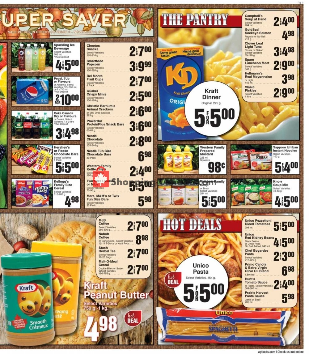 AG Foods flyer from Sunday October 13, 2019 to Saturday October 19, 2019 - page 5