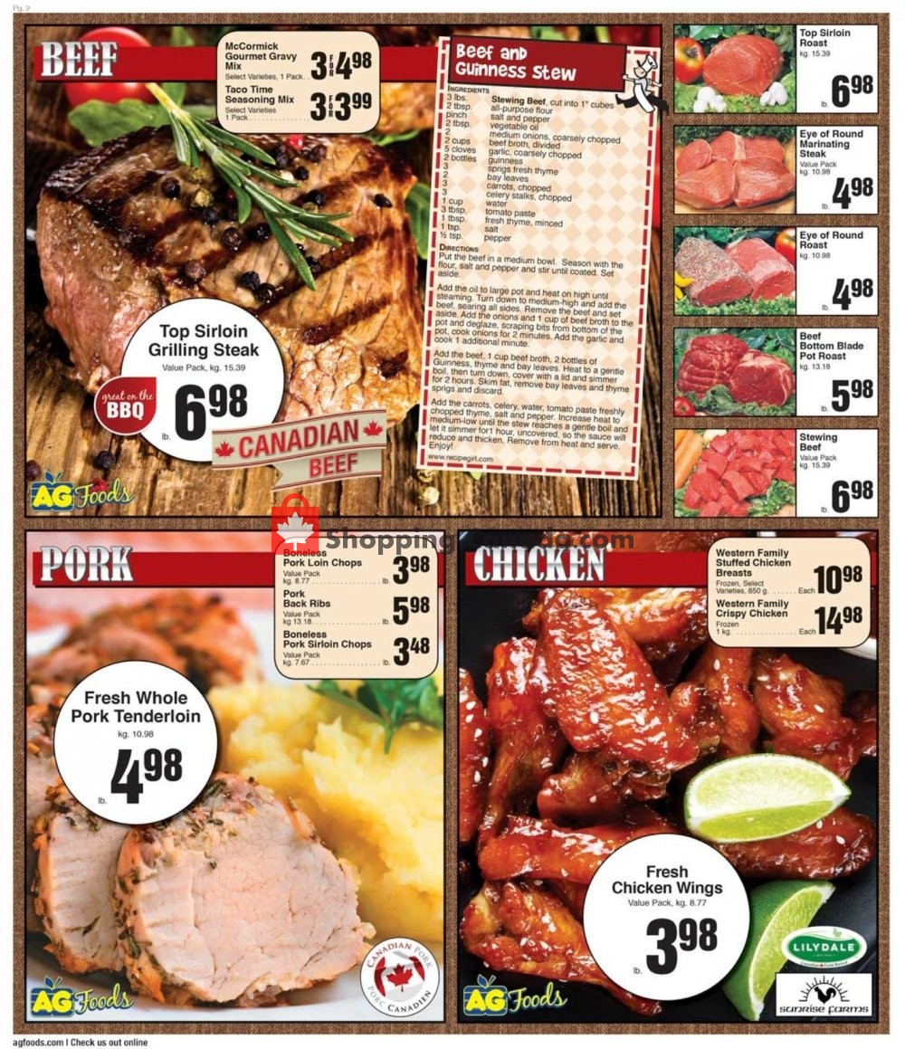 AG Foods flyer from Sunday September 15, 2019 to Saturday September 21, 2019 - page 2