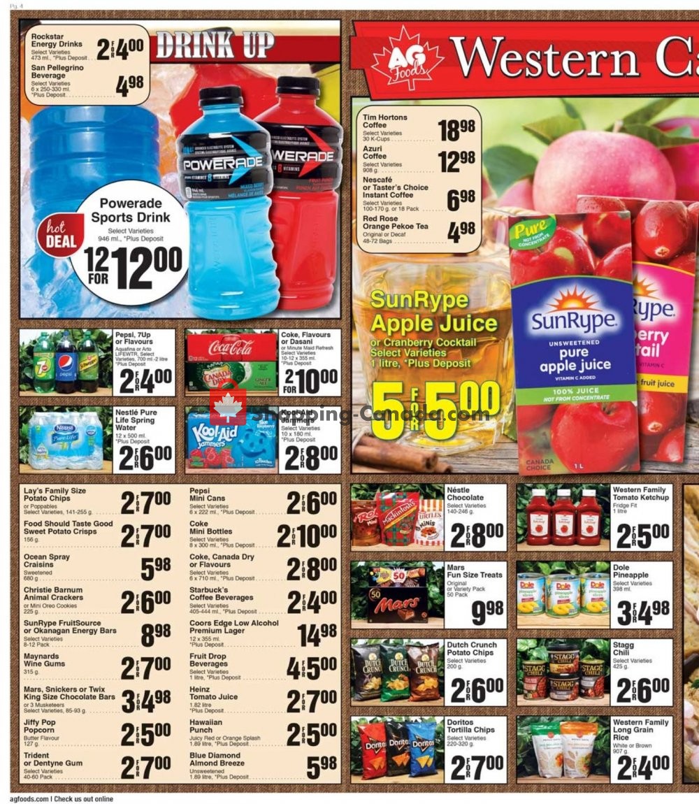 AG Foods flyer from Sunday September 15, 2019 to Saturday September 21, 2019 - page 4