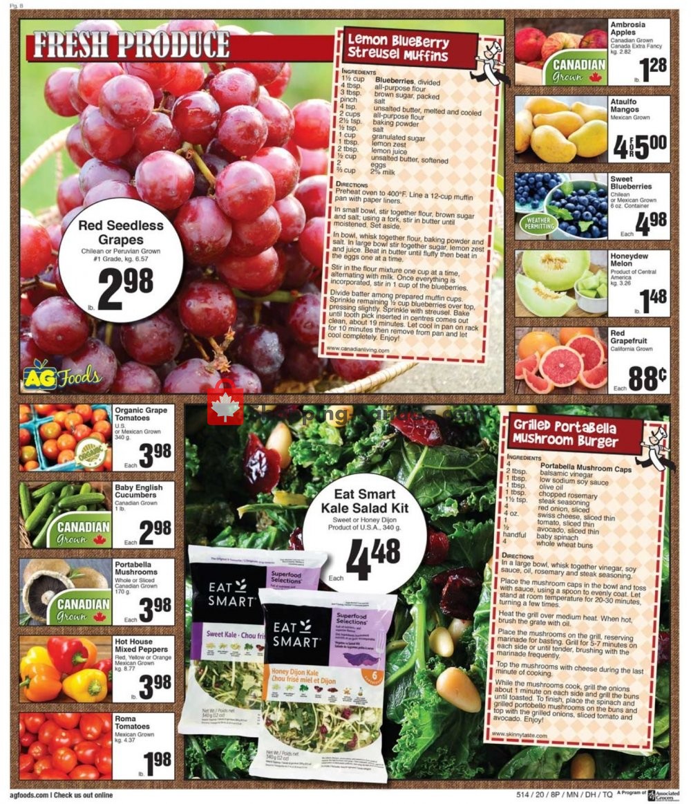 AG Foods flyer from Friday March 27, 2020 to Thursday April 2, 2020 - page 8