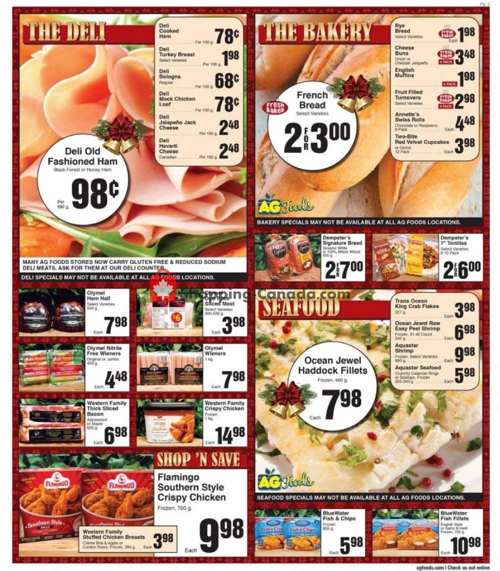 AG Foods flyer from Sunday December 2, 2018 to Saturday December 8, 2018 - page 3