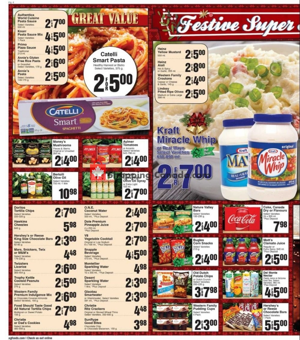AG Foods flyer from Sunday December 2, 2018 to Saturday December 8, 2018 - page 4