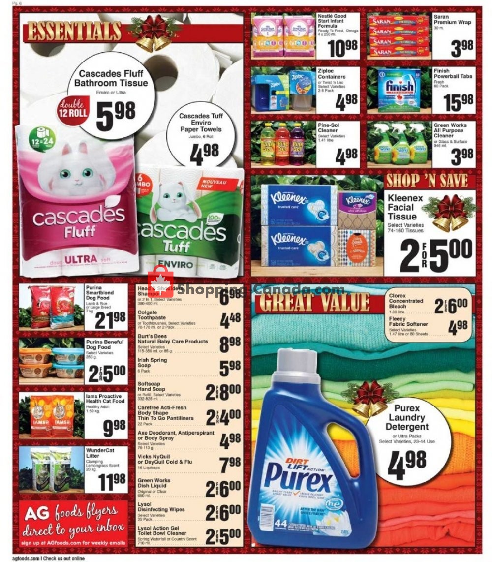 AG Foods flyer from Sunday December 2, 2018 to Saturday December 8, 2018 - page 6