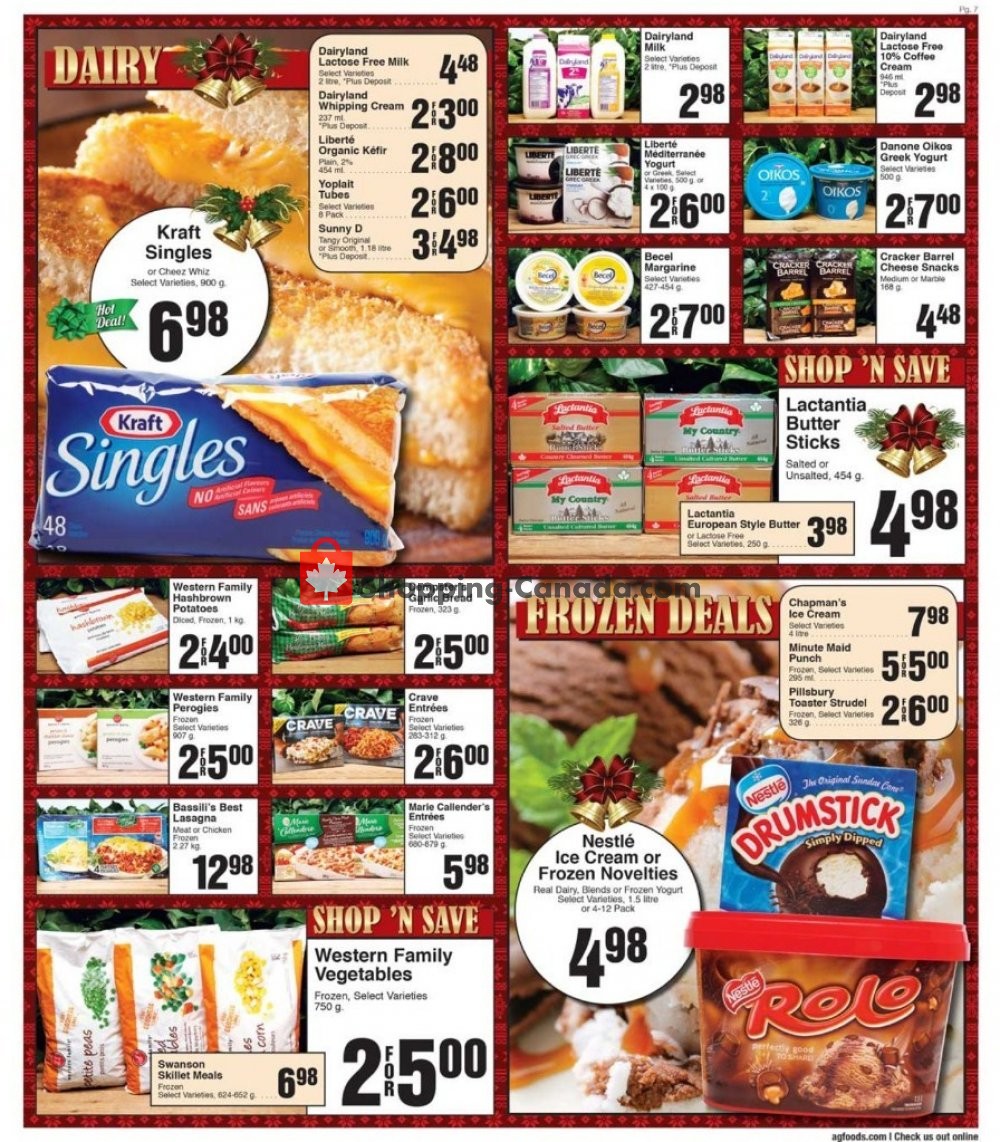 AG Foods flyer from Sunday December 2, 2018 to Saturday December 8, 2018 - page 7