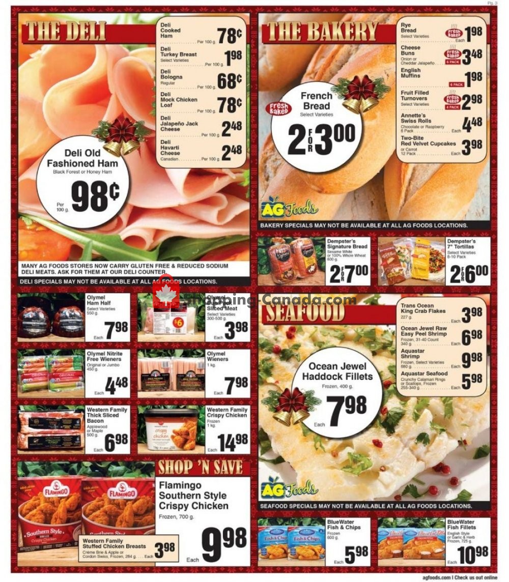 AG Foods flyer from Sunday December 2, 2018 to Saturday December 8, 2018 - page 3