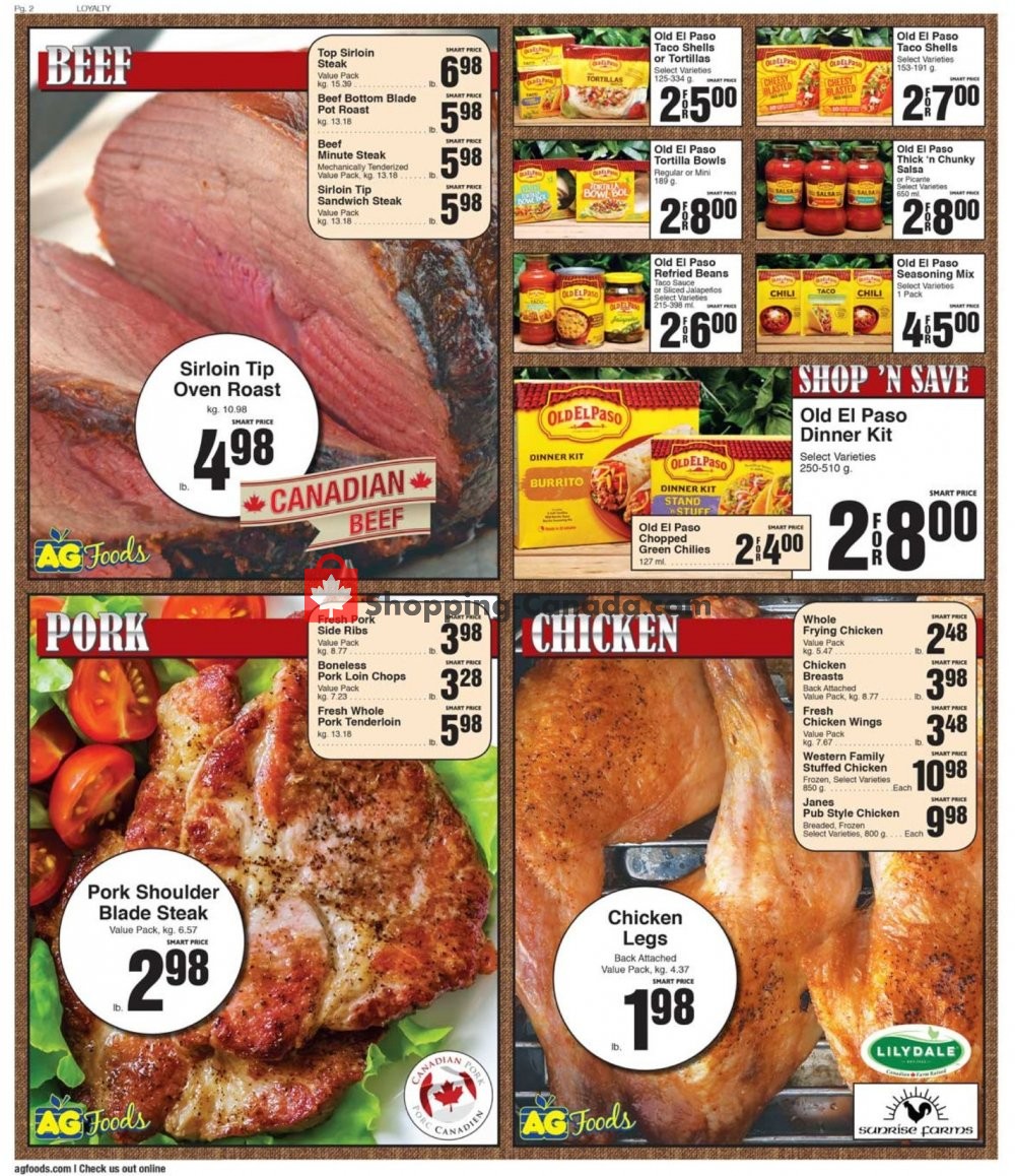 AG Foods flyer from Friday October 12, 2018 to Thursday October 18, 2018 - page 2