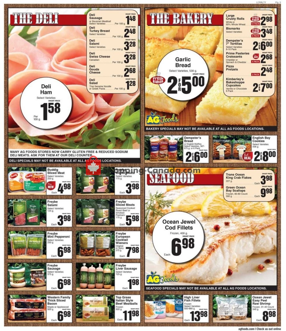 AG Foods flyer from Friday October 12, 2018 to Thursday October 18, 2018 - page 3
